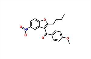 (2-부틸-5-니트로벤조포란-3-yl) (4-메톡시페닐)메탄톤 CAS 141627-42-1