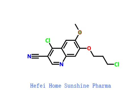 4-클로로-7-(3-클로로-프로피시)-6-메톡시-퀴놀린-3-카보네이트리올 CAS 214470-68-5