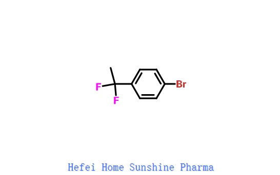 벤젠, 1-브로모-4-(1,1-디플루오로에틸)- CAS 1000994-95-5