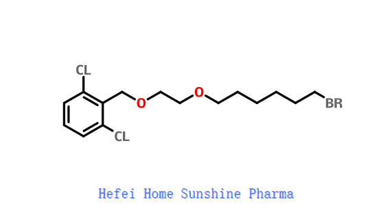 벤젠, 2-[[2-[(6-브로모헥실)옥시]에톡시]메틸]-1,3-디클로로 CAS 503070-57-3