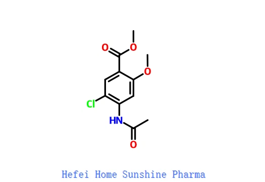 메틸 4-아세타미드-5-클로로-2-메톡시벤조아테 CAS 4093-31-6